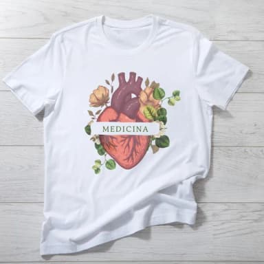 Camiseta Medicina - Estilo e Paixão pela Profissão