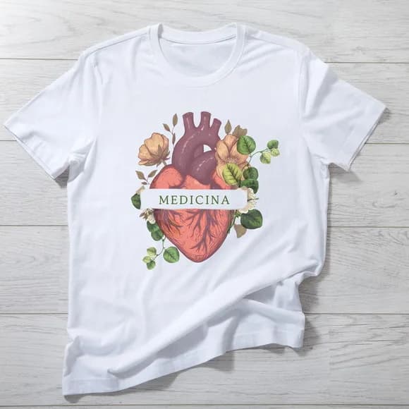 Camiseta Medicina - Estilo e Paixão pela Profissão