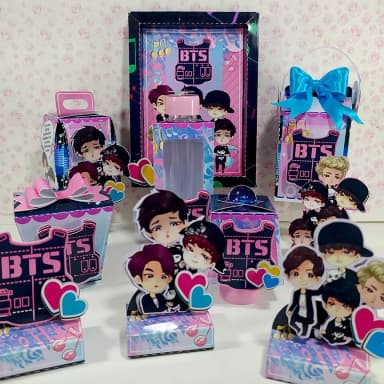 Kit Lembrancinhas BTS