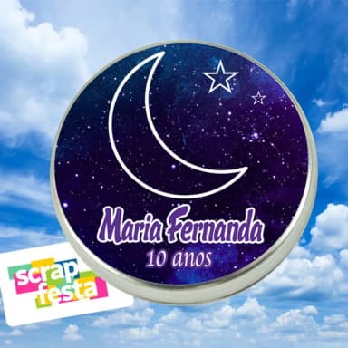 Latinhas Personalizadas Festa Céu Constelação Estrela