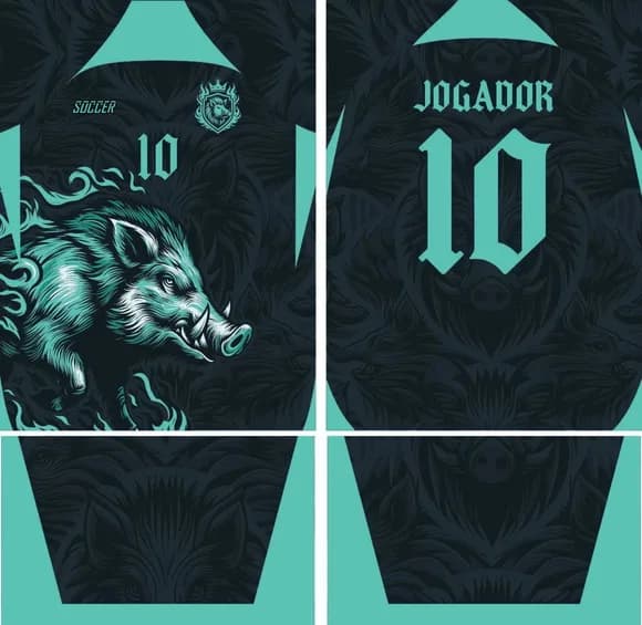 Arte Vetor Camisa Interclasse Javali 329