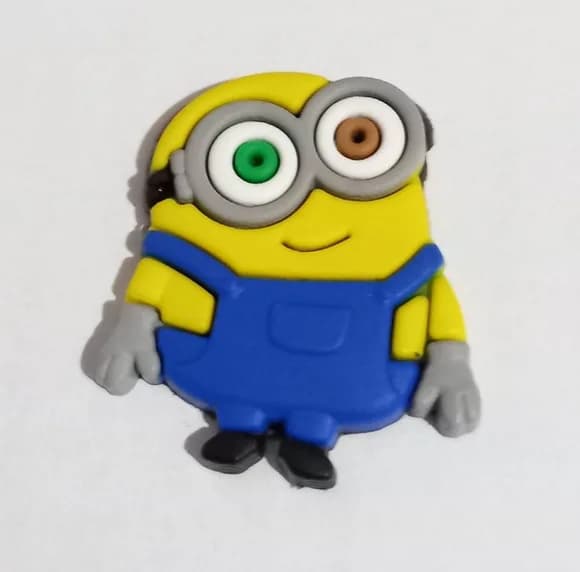 Aplique Minions Emborrachado - 6 Unidades