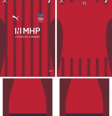 Arte Vetor Camisa 1. Fc Heidenheim Local 2025-2026
