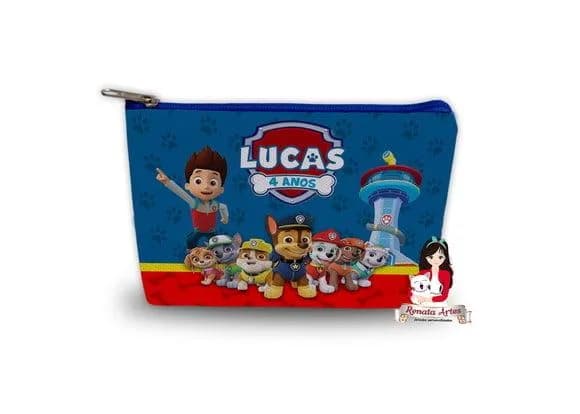 Necessaire Personalizada Patrulha Canina
