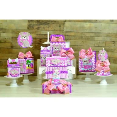 Kit 30 Lembrancinhas - Pet Rosa