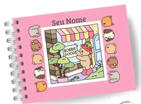 Caderno de Colorir Bobbie Goods A5