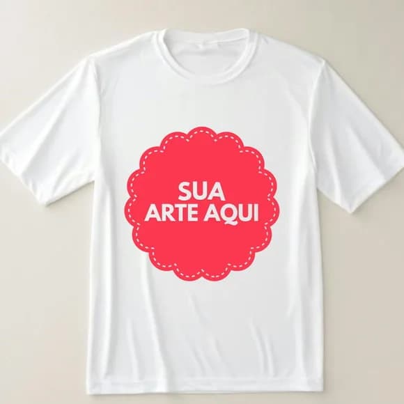 Camiseta Branca Personalizada Unissex Babylook Infantil
