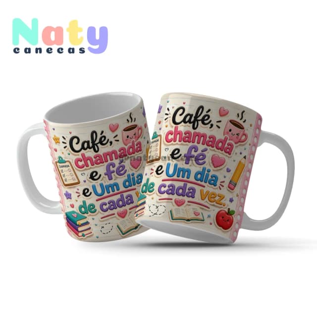 Canecas para Professores Porque ensinar também exige café e bom humor
