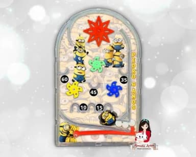 Pinball Fliperama Minions
