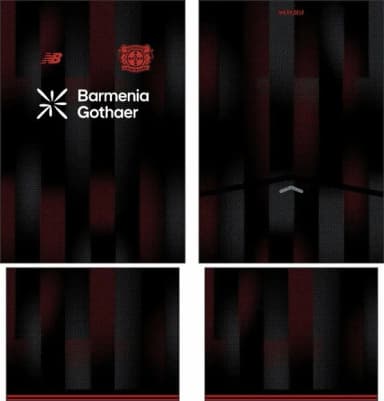 Arte Vetor Camisa Bayer 04 Leverkusen Local 2025-2026