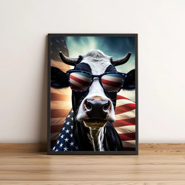 Quadro Vaca Americana 200
