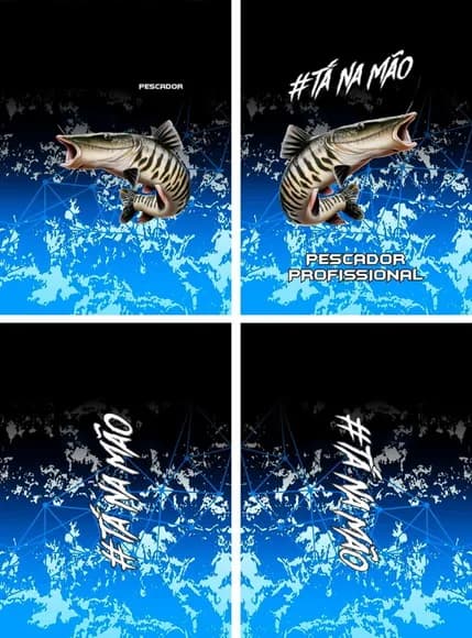 Arte Vetor Camisa Pesca-mod-0134