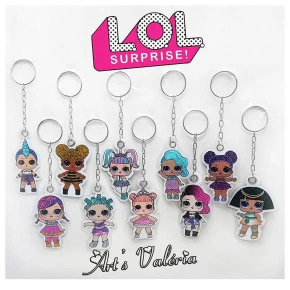 Chaveiro Lol Surprise
