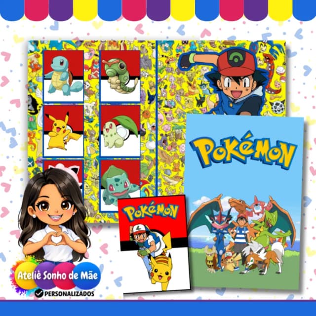 Album de Figurinhas Personalizados