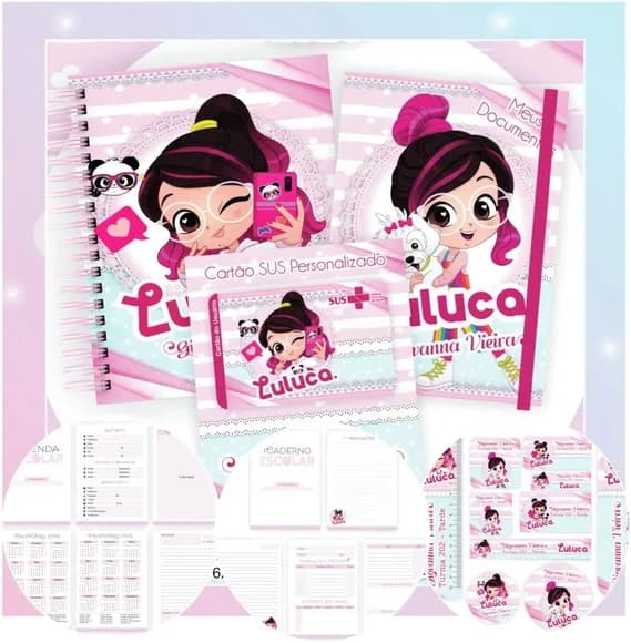 Kit Luluca 2024 - Arquivo Digital Escolar e Saúde - Cod 79