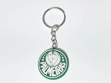 Chaveiros Time Emborrachados 3,5cm Pacotes 6 Unidades