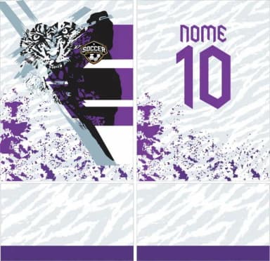 Arte Vetor Camisa Interclasse Tigre Mod-113