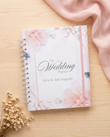 Planner da Noiva Personalizado + Divisórias - Escolha a Capa