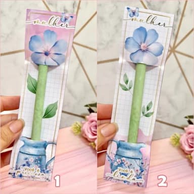 Porta Caneta Personalizado Dia da Mulher