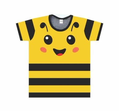 Camiseta Adulto Abelha