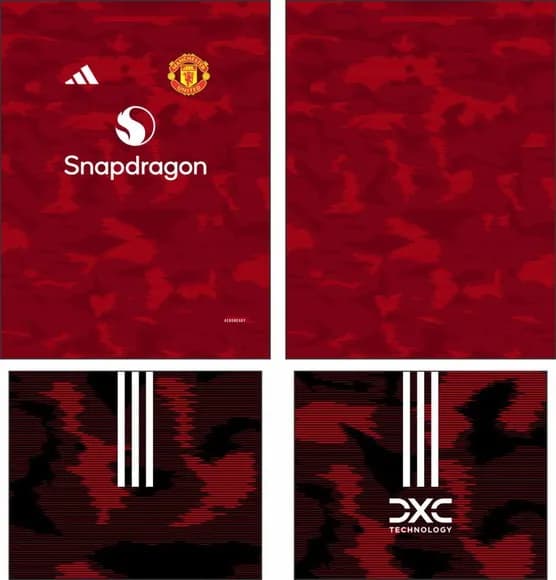 Arte Vetor Camisa Manchester United Concept 2025-26