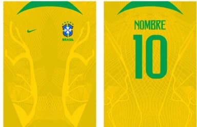 Vetor Camisa do Barcelona personalizada