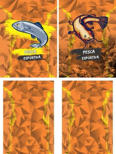 Arte Vetor Camisa Pesca-mod-0190