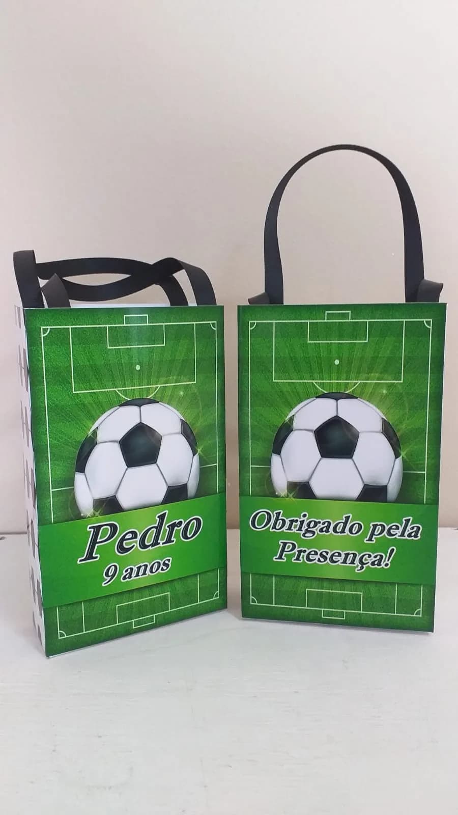 Sacolinhas Personalizadas Futebol para Lembrancinhas