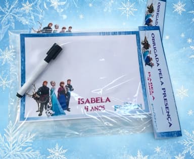 Lousa Magica Infantil Personalizada da Frozen