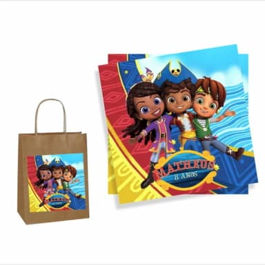 Adesivo para Sacola Personalizada 10 x 10