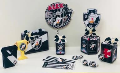 Kit 60 Lembrancinhas Vasco