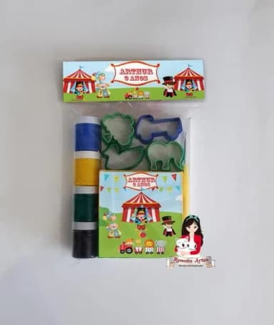 Kit Artes Personalizado Tema Circo