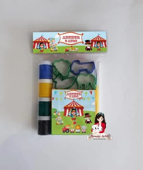 Kit Artes Personalizado Tema Circo