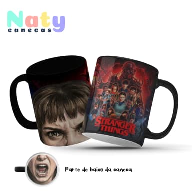Caneca Personalizada  Bocão Stranger Things