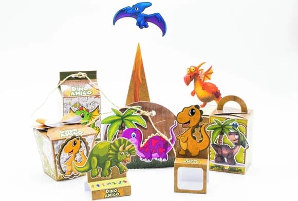 Kit 60 Lembrancinhas Dinossauro