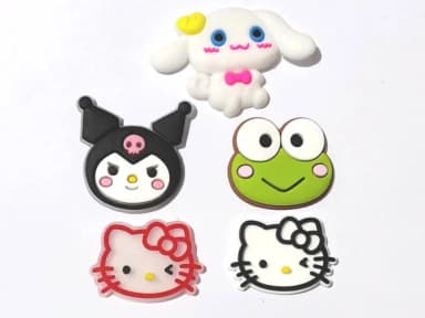 Aplique Turma da Hello Kitty Pacote com 10 Unidades