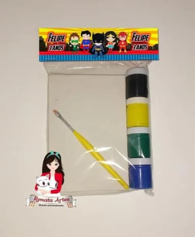 Kit Pintura Personalizado Herois Baby 2