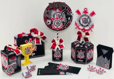 Kit 30 Lembrancinhas Corinthi. Ans