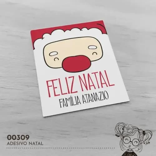 Adesivo Natal - 00309
