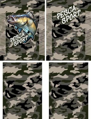 Arte Vetor Camisa Pesca-mod-0256