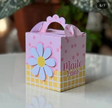 Kit 30 Lembrancinhas Margarida