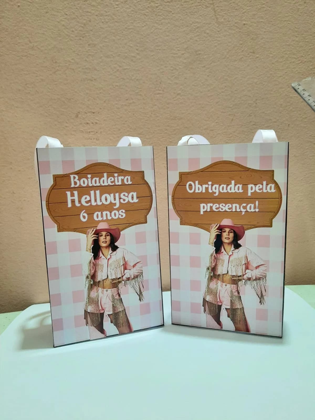 Sacolinhas Personalizadas Boiadeira para Lembrancinhas