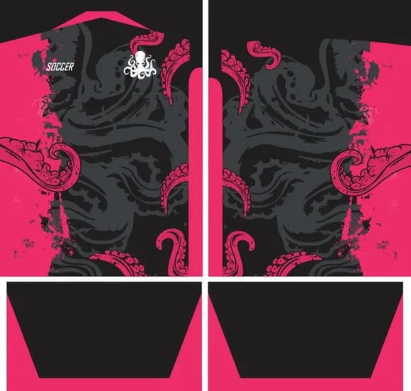 Arte Vetor Camisa Interclasse Polvo Mod-95