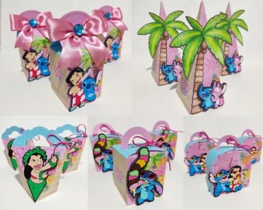 Kit 60 Lembrancinhas Stich