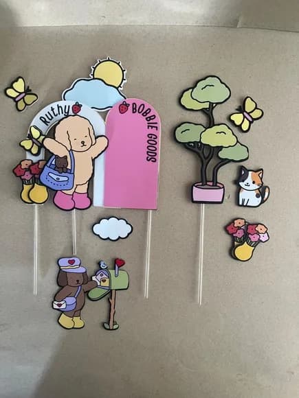 Arquivo Digital - Topo de Bolo Bobbie Goods