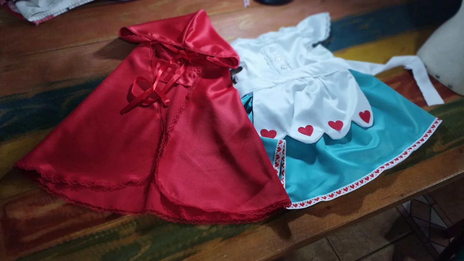 Vestido festa temática chapeuzinho vermelho