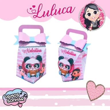 Kit 60 Lembrancinhas Luluca