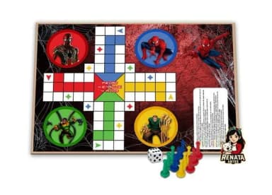 Jogo de Ludo Personalizado Homem Aranha