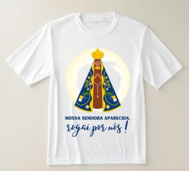 Camiseta Nossa Senhora Aparecida Católica