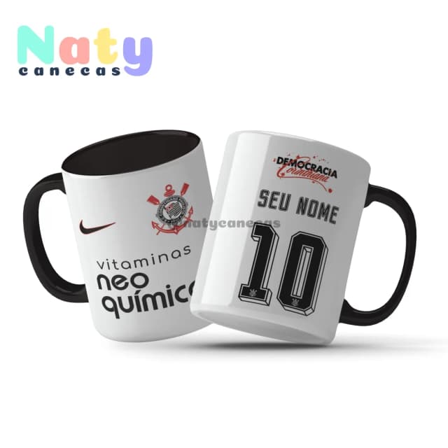 Caneca Personalizada Futebol Corinthians